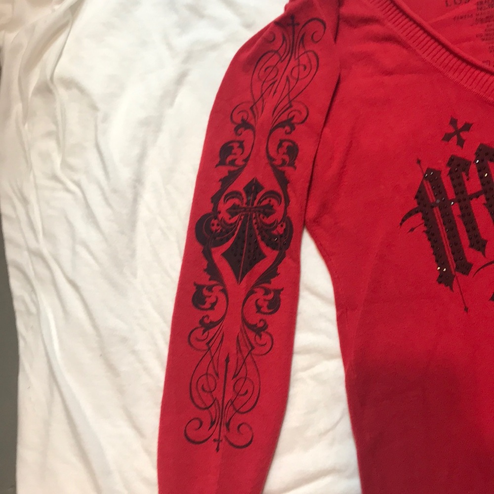 Affliction sweater tunic - Picture 4 of 6